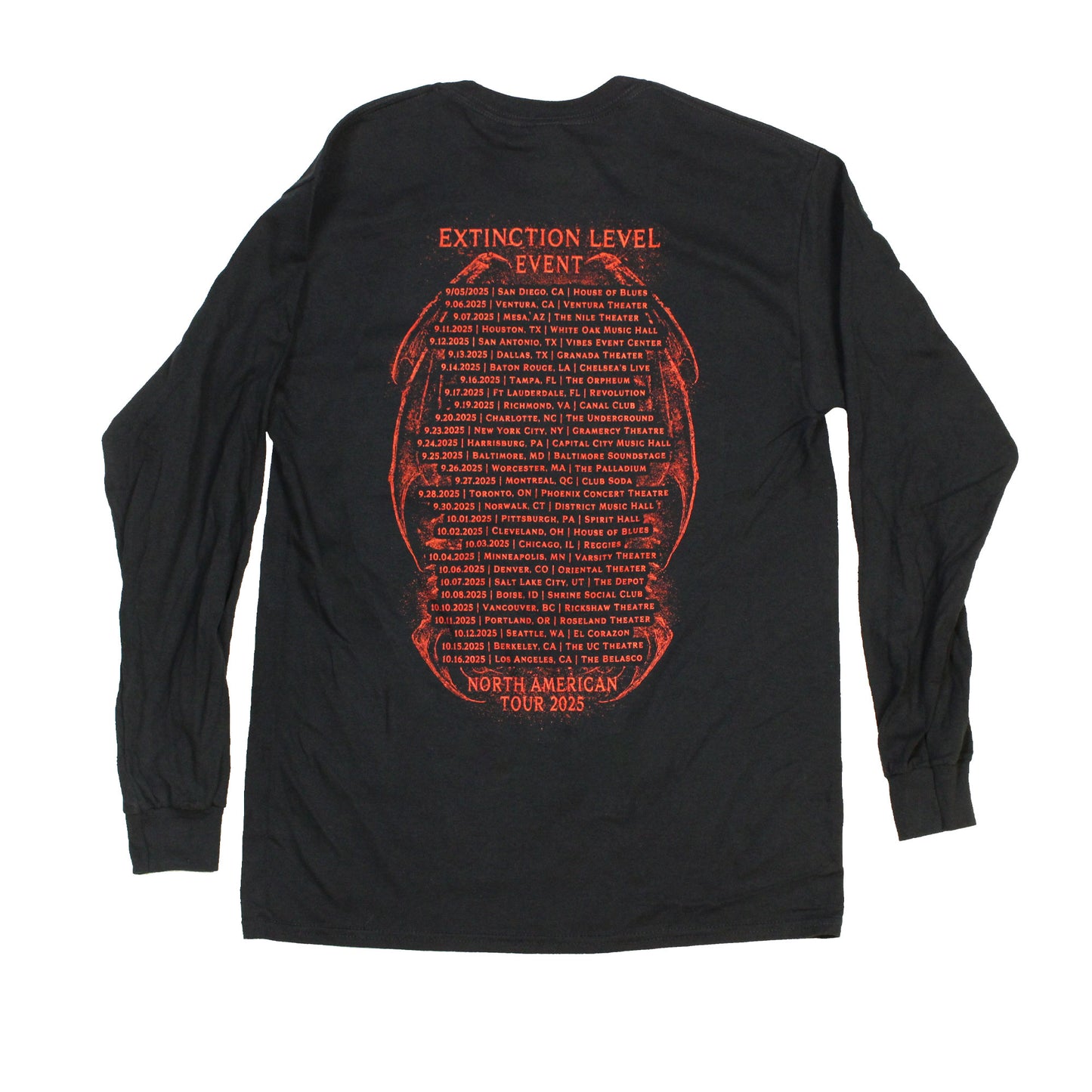 Band Photo Extinction Tour Long Sleeve