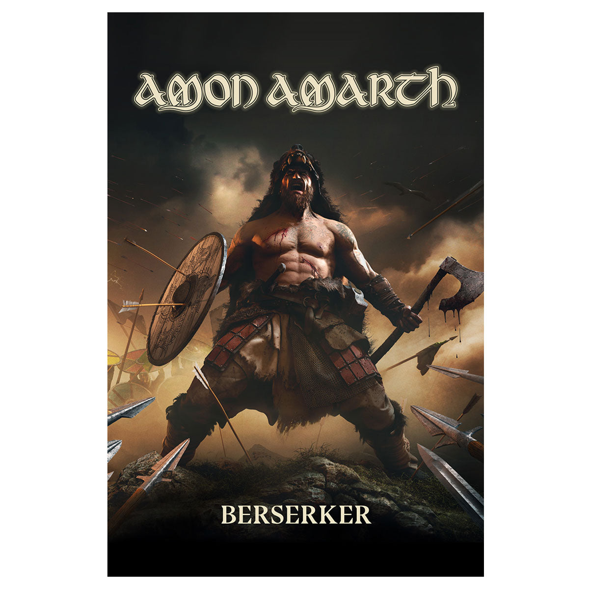 AMON AMARTH Berserker Textile Flag