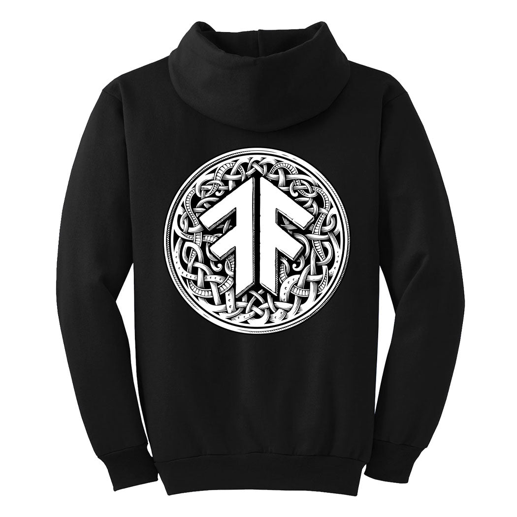 AMON AMARTH Circle Runes Pullover Hoodie