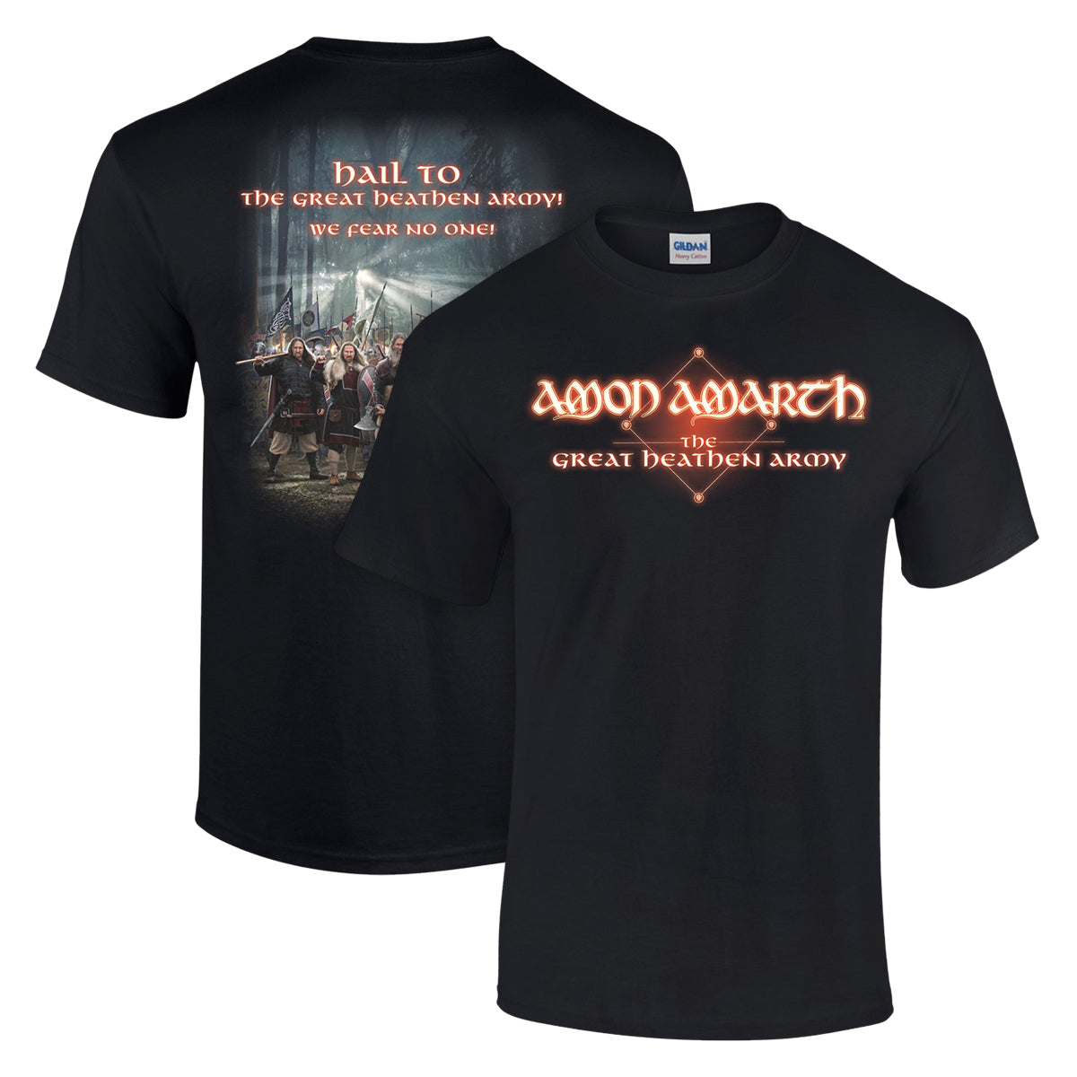 AMON AMARTH The Great Heathen Army Album Cover T-Shirt