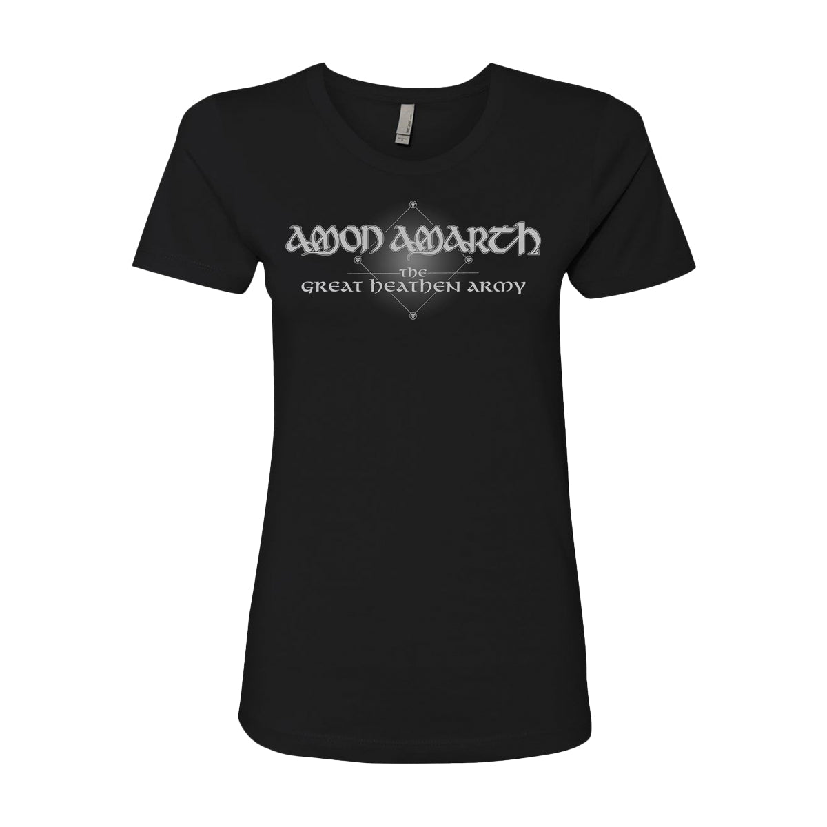AMON AMARTH The Great Heathen Army Greyscale Ladies T-Shirt