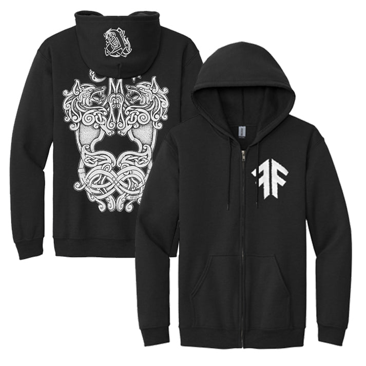 AMON AMARTH Runes Zip Hoodie