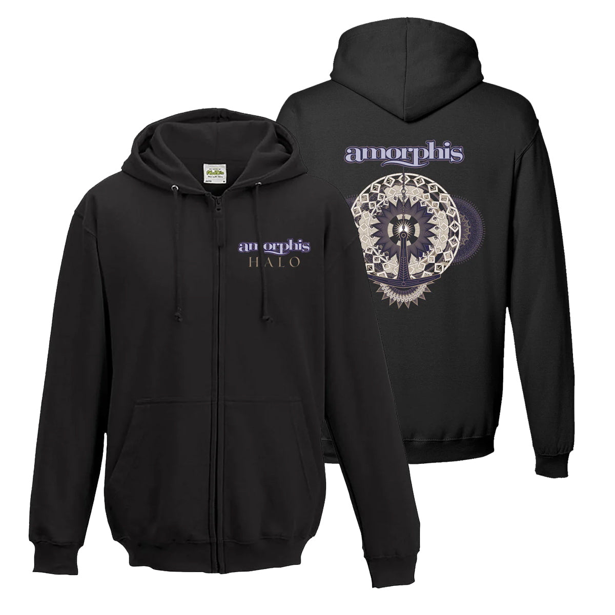 Amorphis: Halo Zip Hoodie