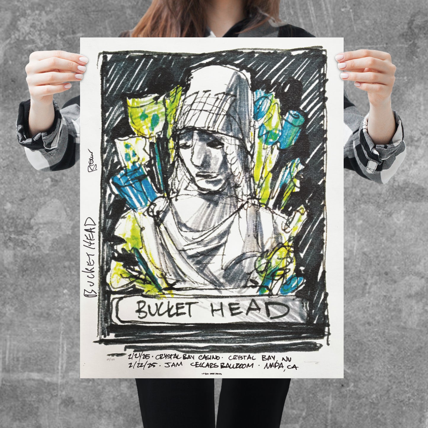 Crystal Bay & Napa Poster (Signed)