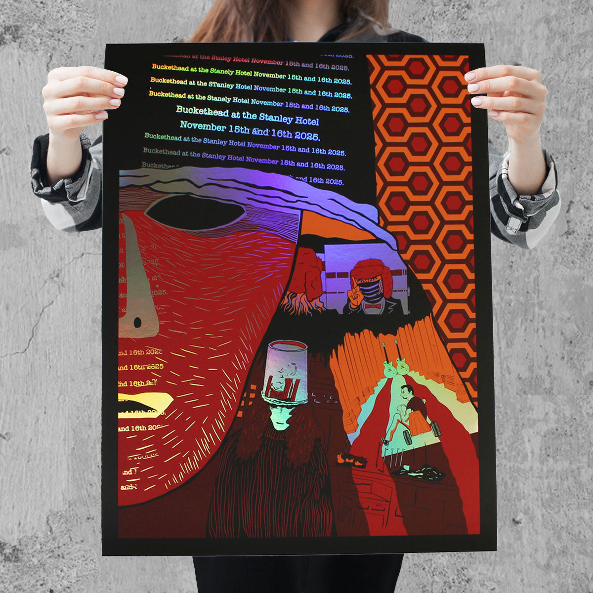 Stanley Hotel Honeycomb Foil Poster – JSR Direct