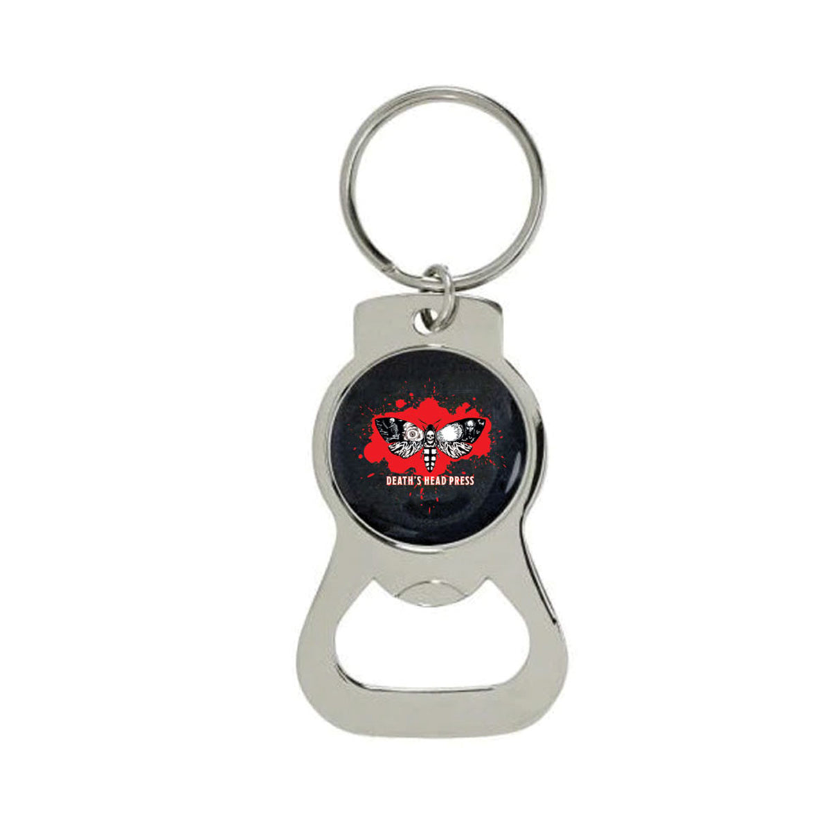 Death's Head Moth Keychain/Bottle Opener