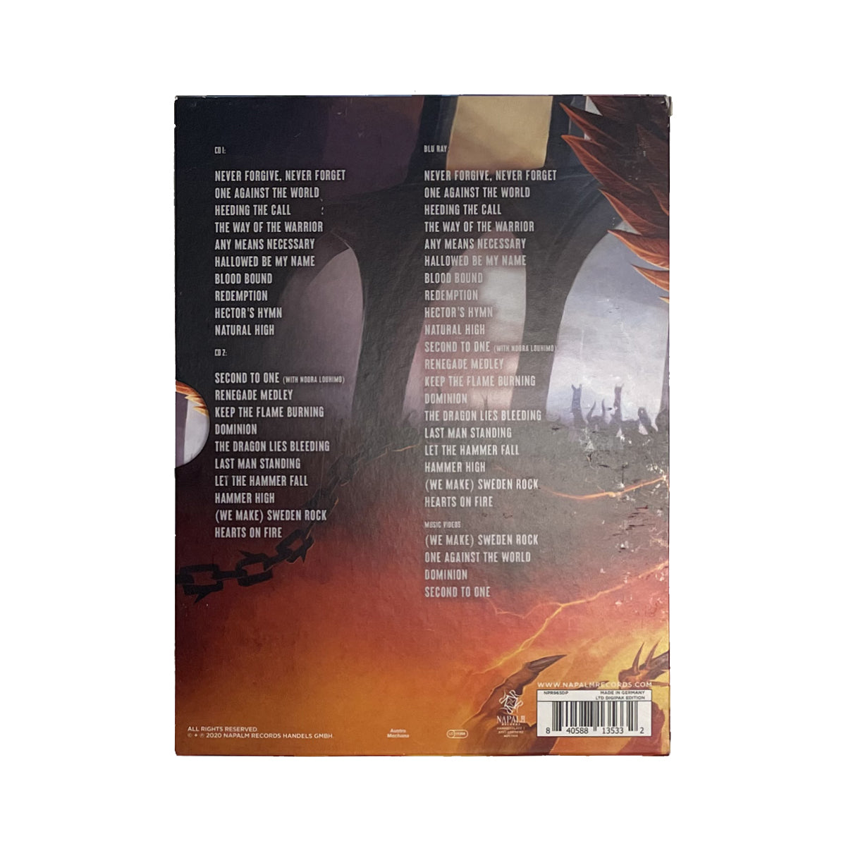 Against The World Live DVD (Signed)