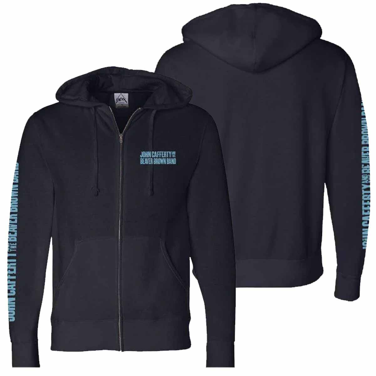 Logo Zip Hoodie