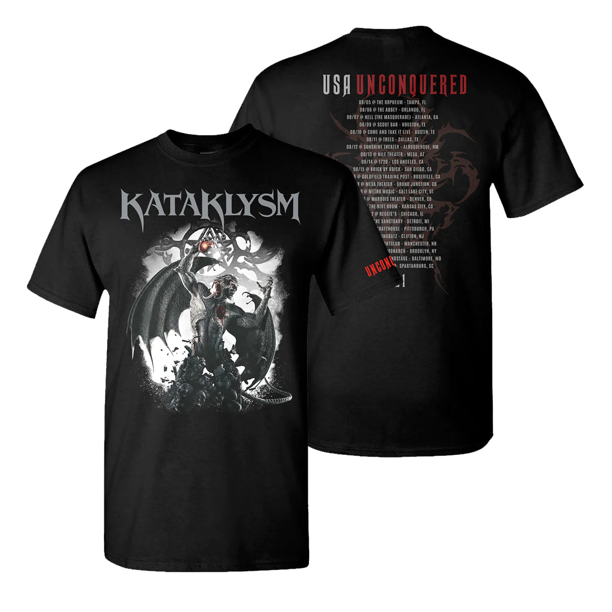 Unconquered Tour 2021 T-Shirt
