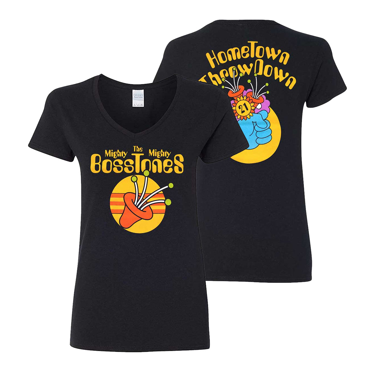 HTTD21 Ladies V-Neck T-Shirt