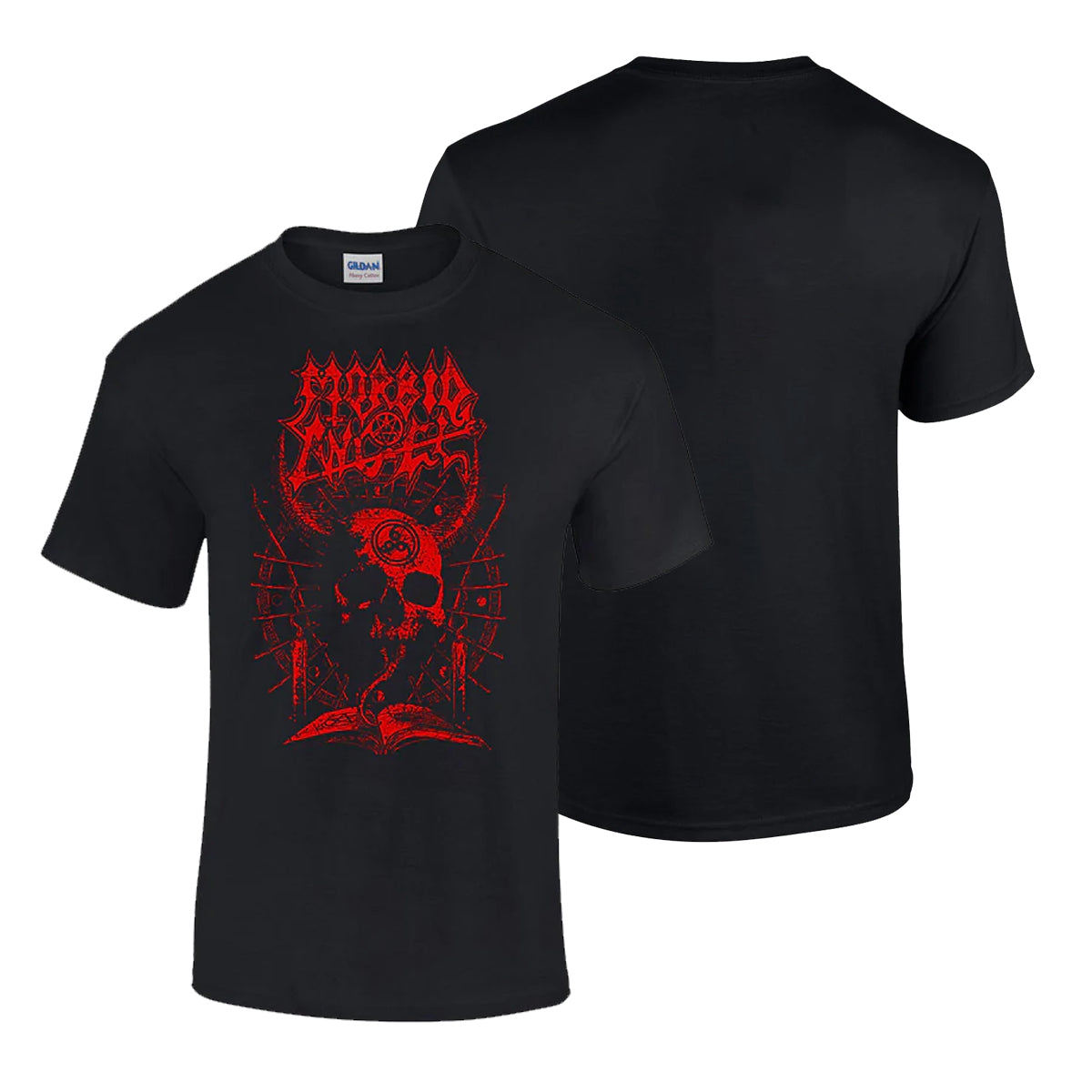 Red Horned Skull T-Shirt