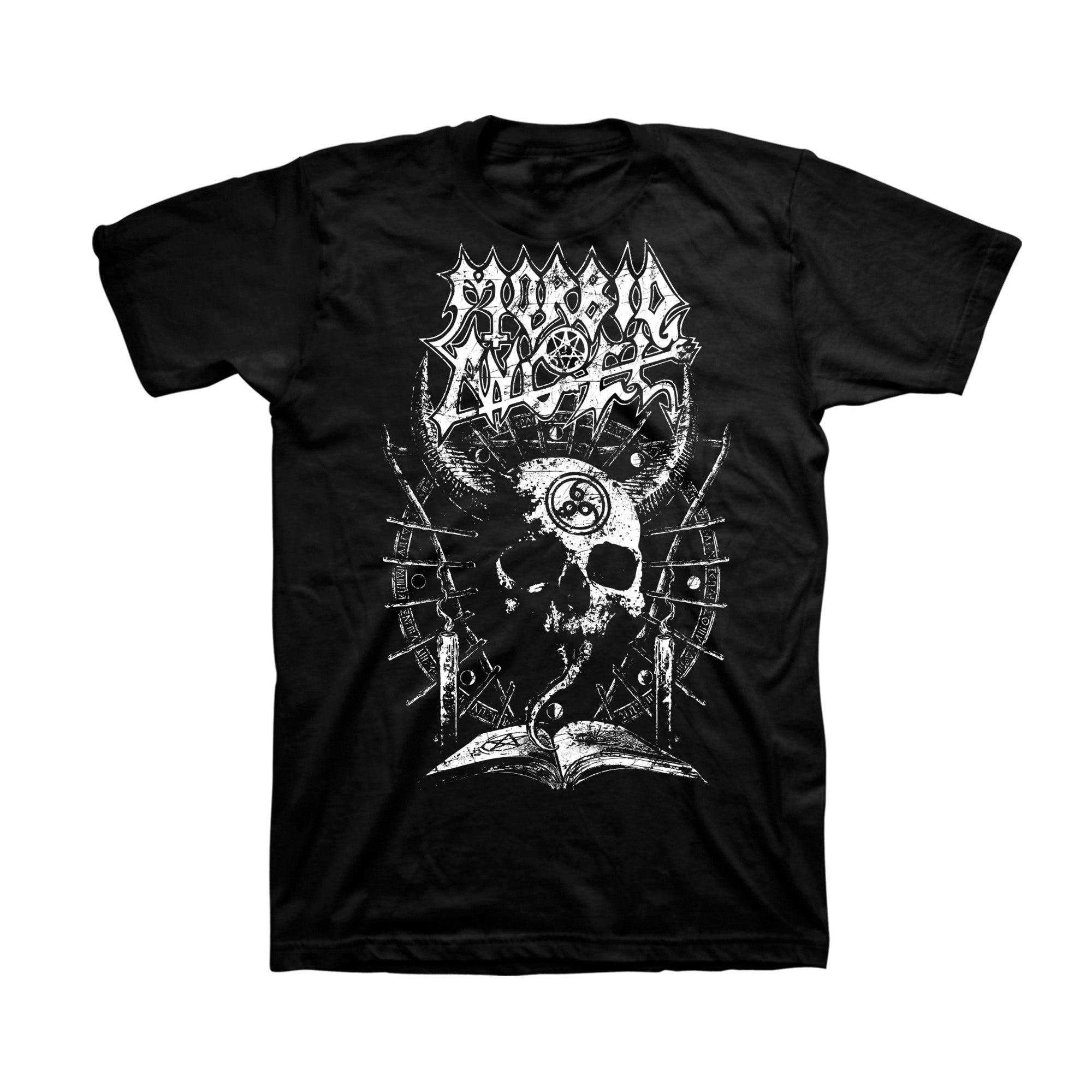 White Horned Skull T-Shirt – JSR Direct