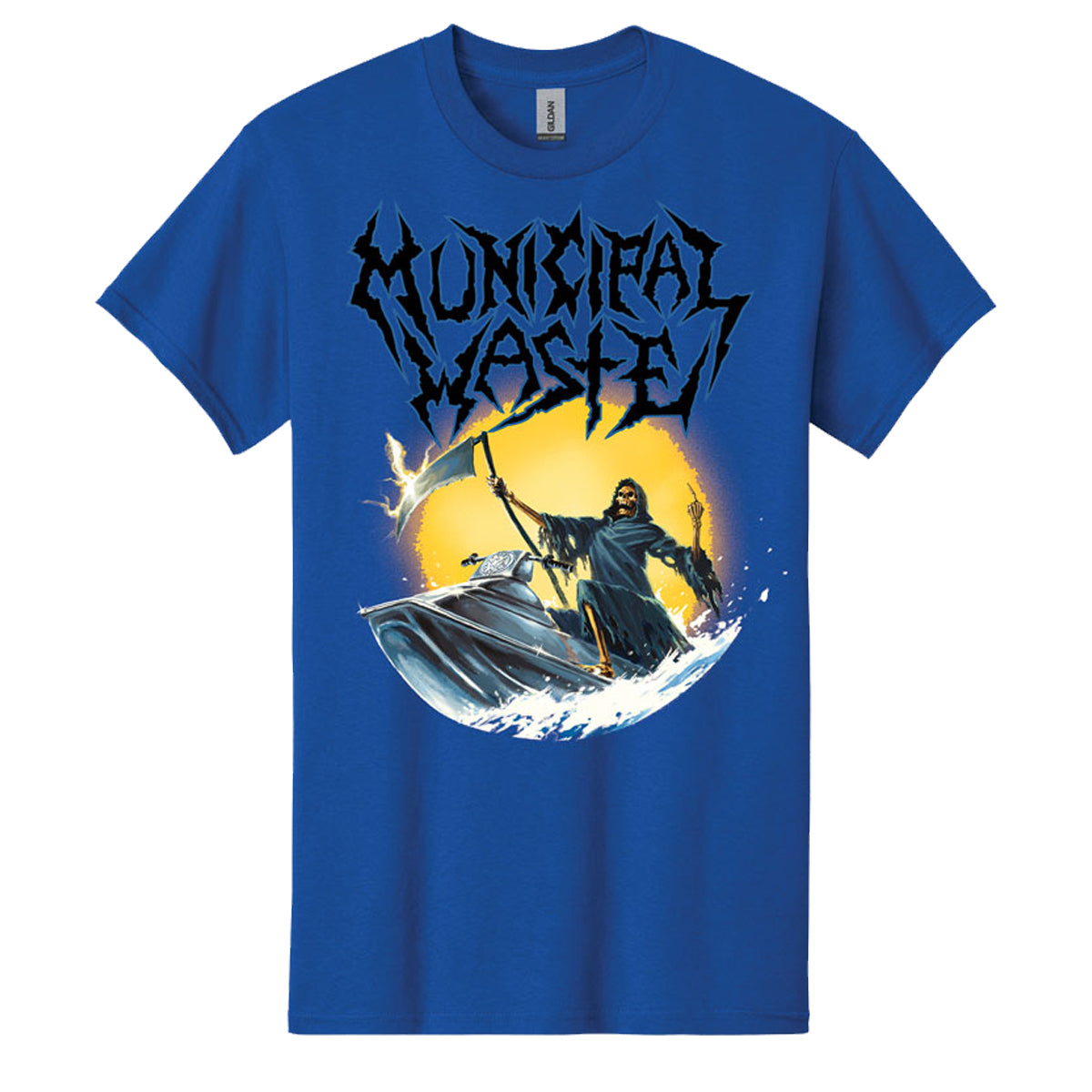 Jet Ski Death T-Shirt - Royal