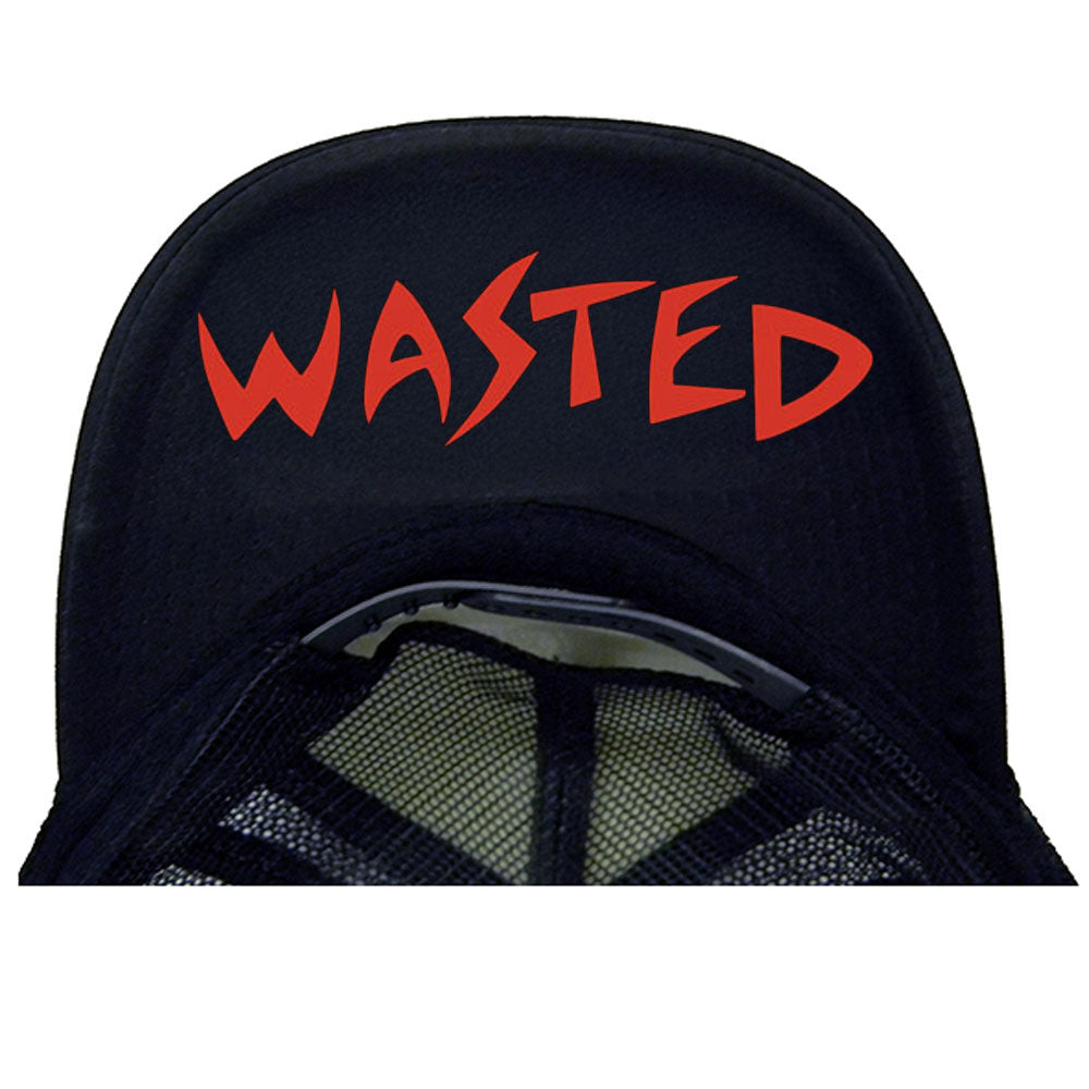 Logo Wasted Trucker Hat (Yellow/Black)