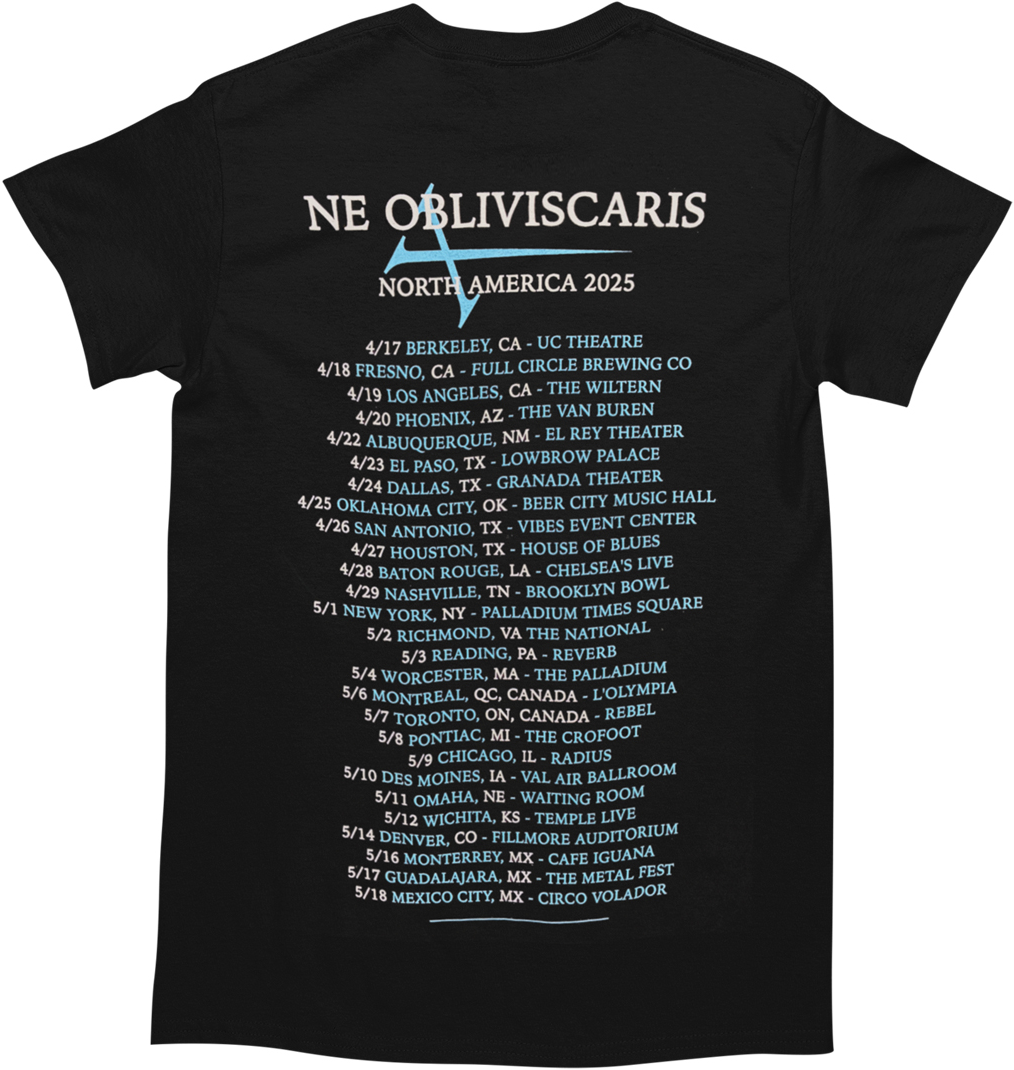 2025 NA Tour Dateback
