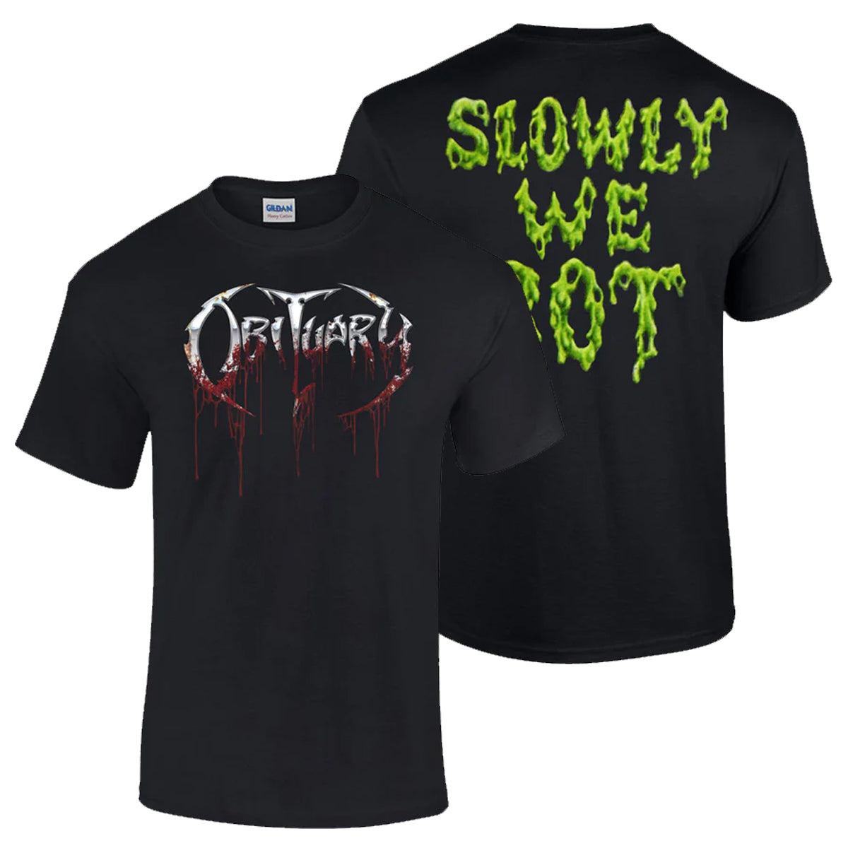 Slowly We Rot Logo T-Shirt – JSR Direct