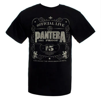 Pantera Official 101 Proof T-Shirt