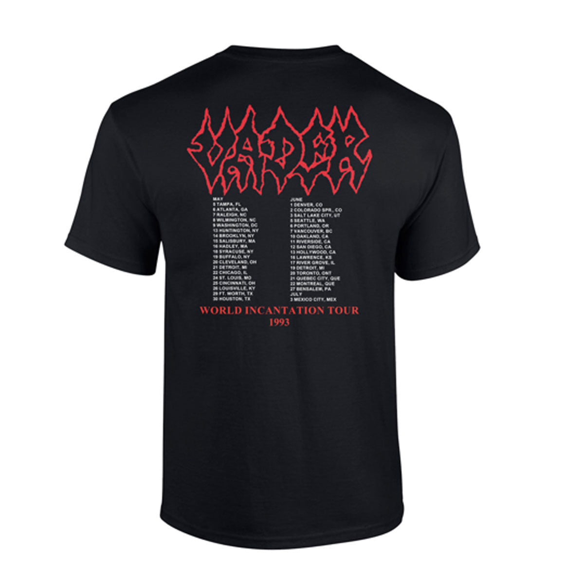 Pazuzu 1993 Tour Black Tee