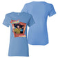 IN-3D Blue T-Shirt - Womens