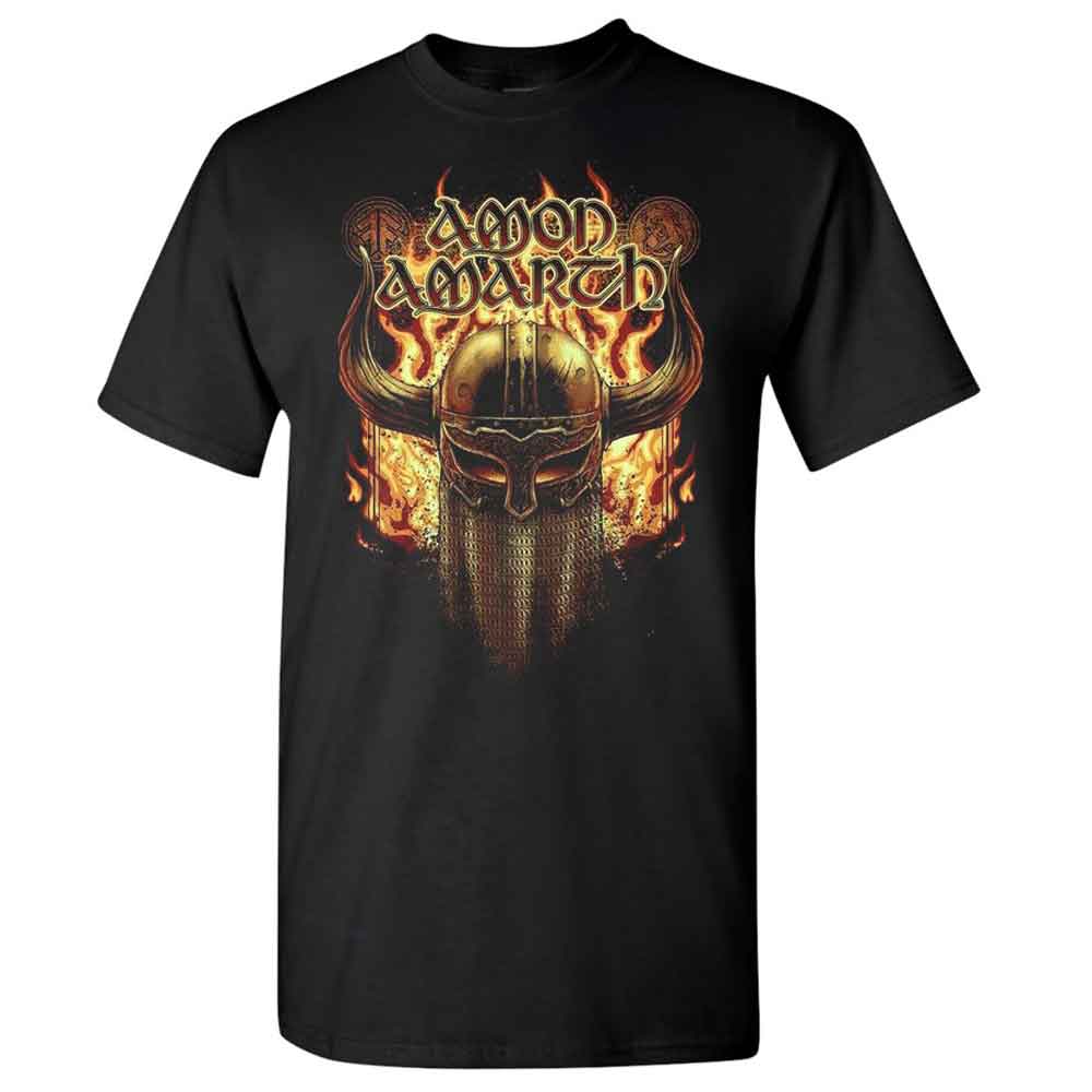 AMON AMARTH Berserker North American Tour 2019 War Helmet T-Shirt
