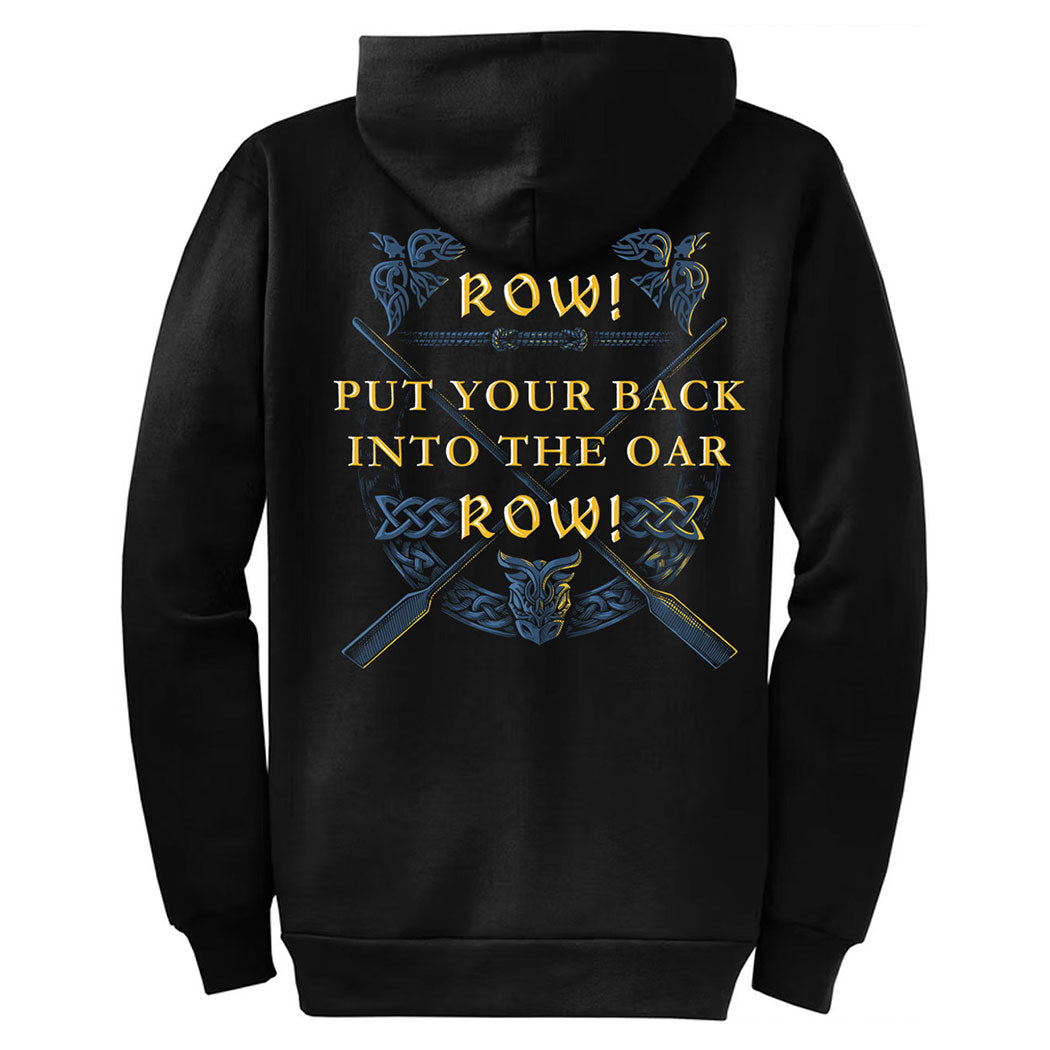 AMON AMARTH Row! Zip Hoodie
