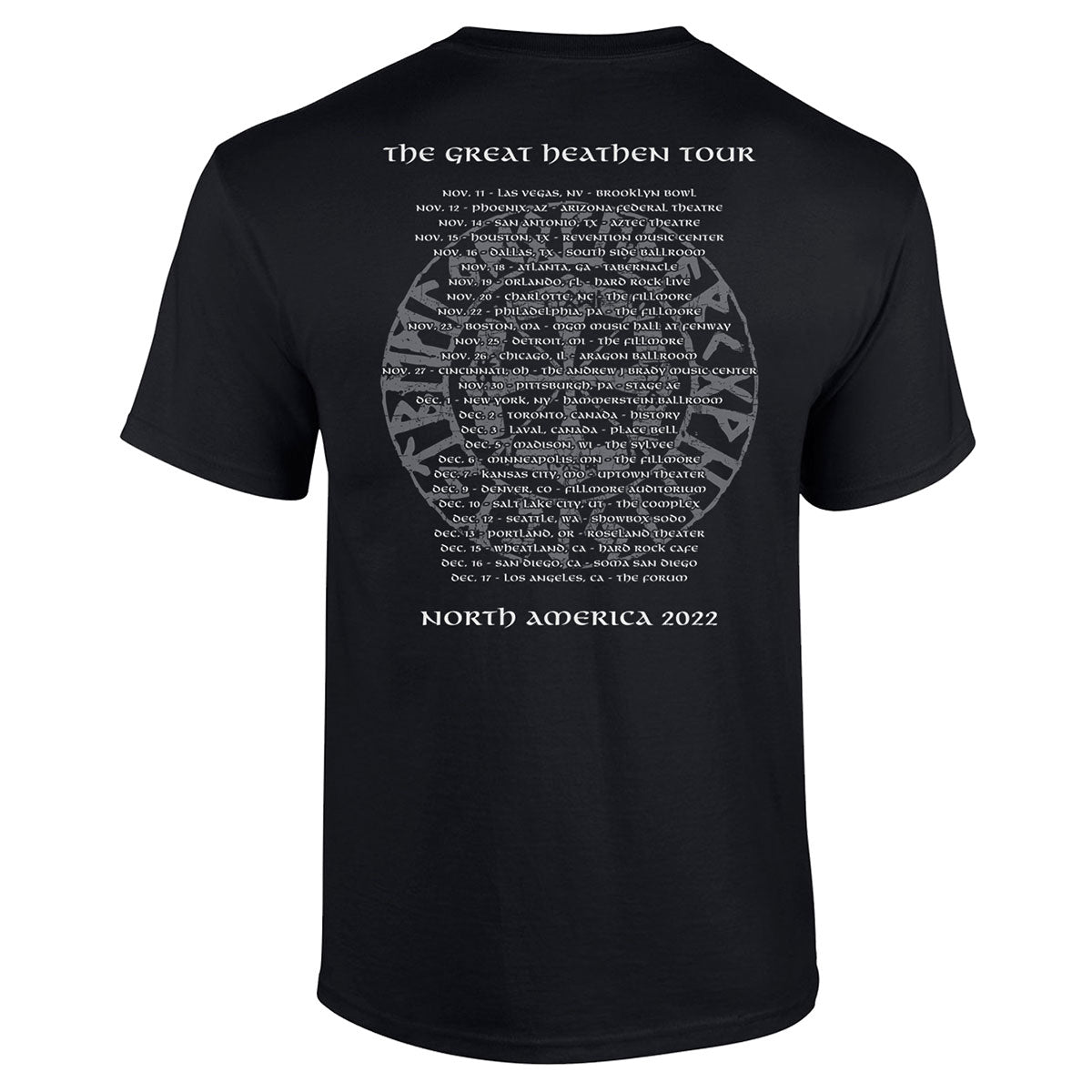 AMON AMARTH Viking Horses Tour 2022 T-Shirt