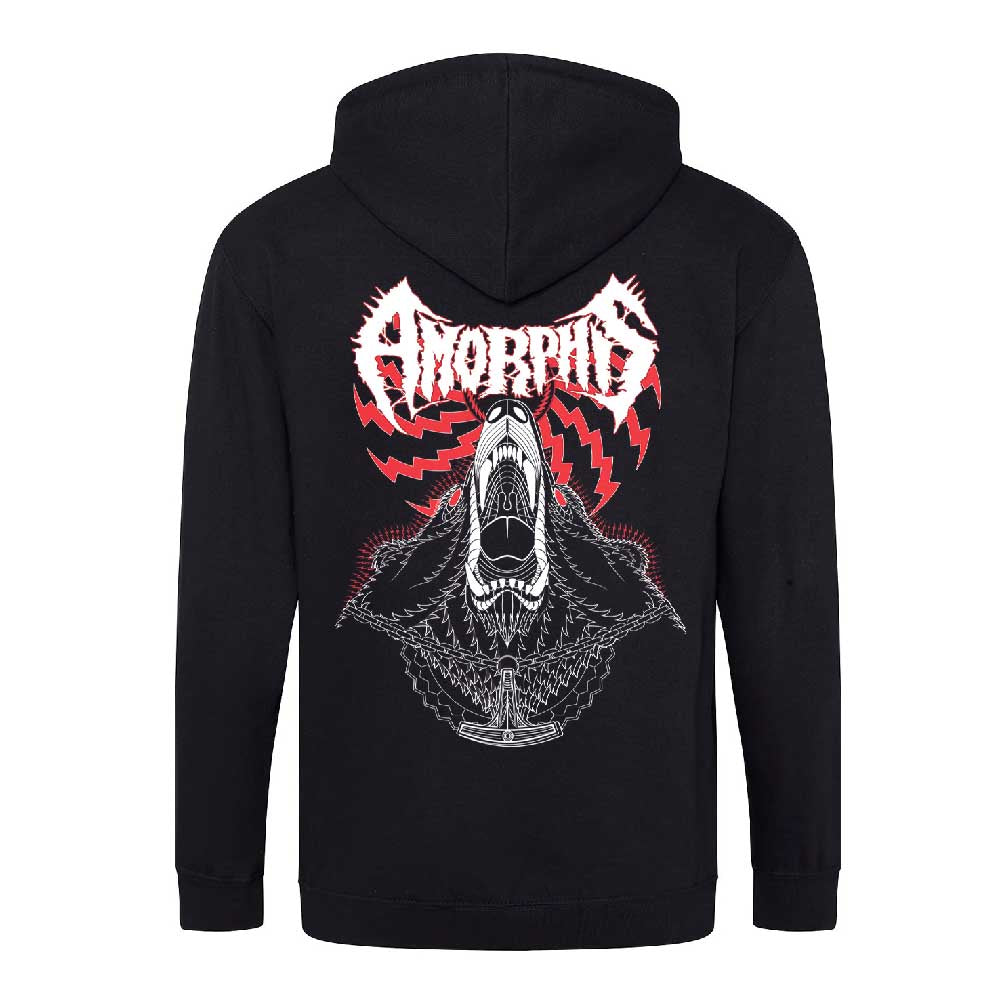 Logo Bear Zip Hoodie