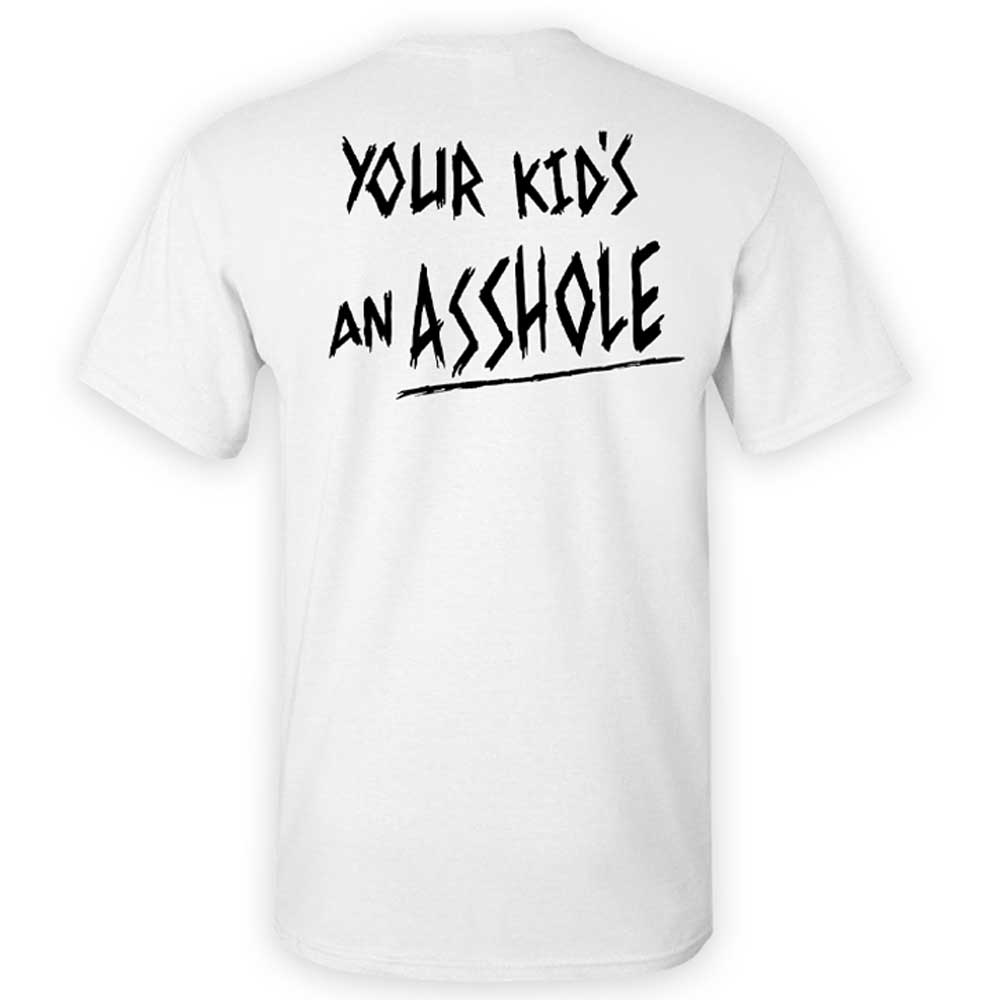 Asshole Bush White T-Shirt