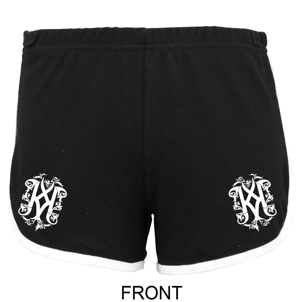 Black & White Ladies Shorts
