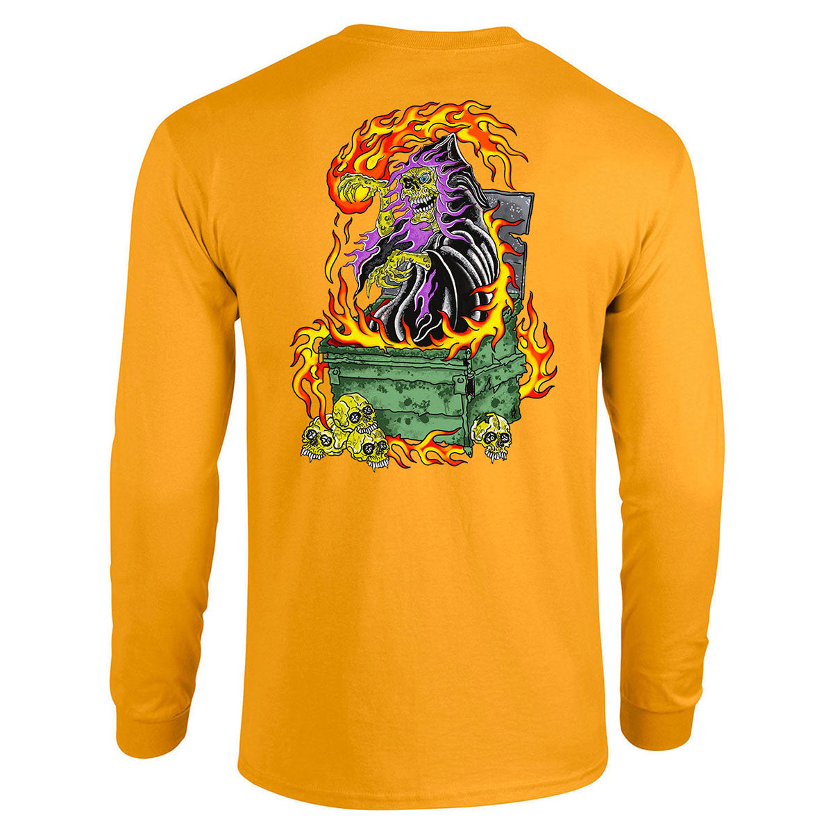 Dumpster Fire Long Sleeve T-Shirt