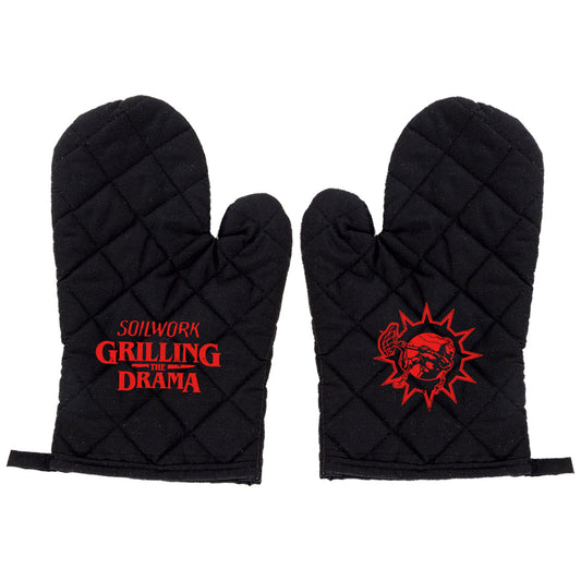 Grilling The Drama Grilling Mitts