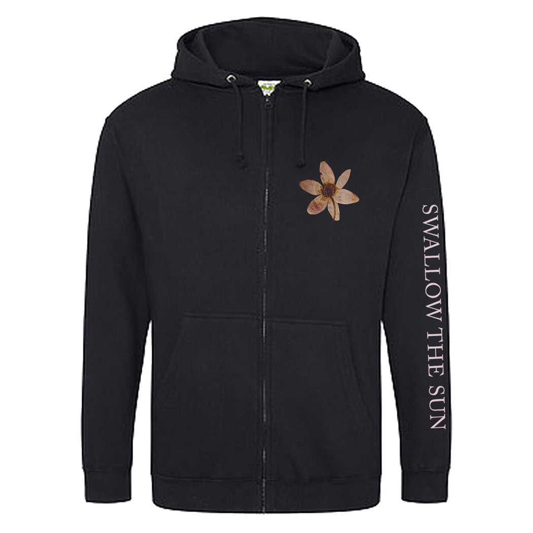 Moon Flowers Zip Hoodie