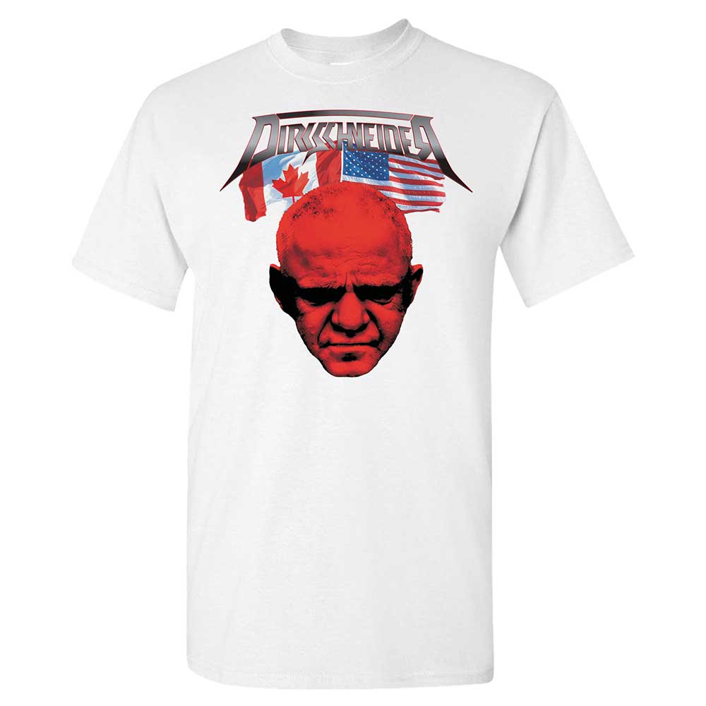 Flags and Tour Dates White T-Shirt