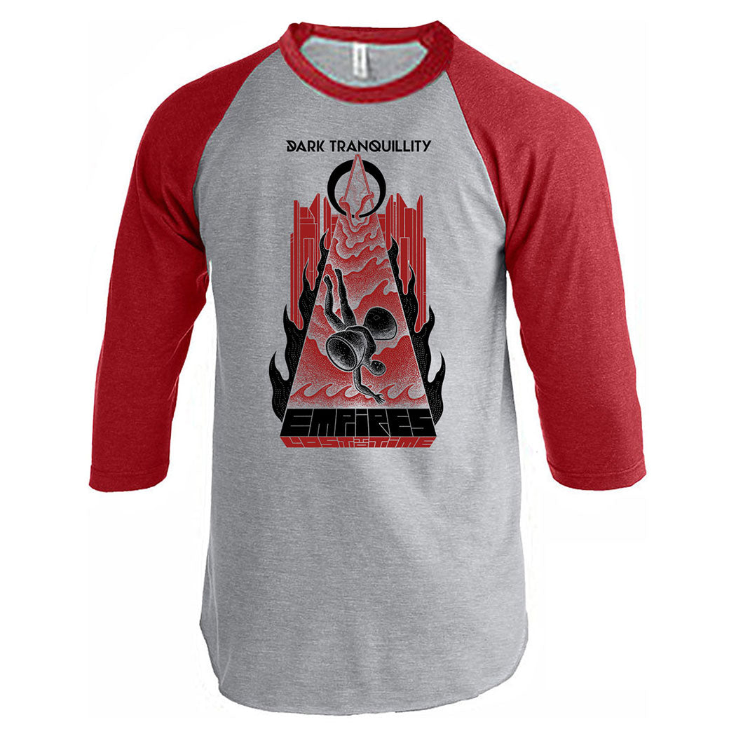 Empires Lost Heather Grey & Red Raglan