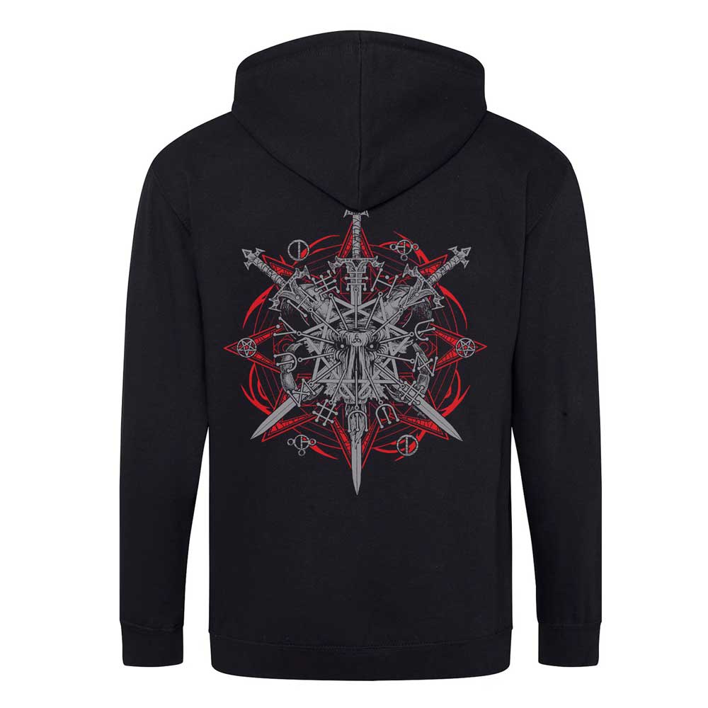 Triple Swords Zip Hoodie