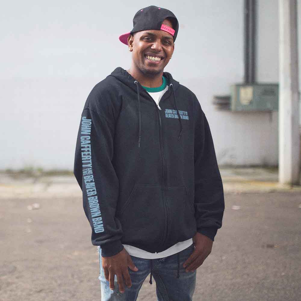 Logo Zip Hoodie