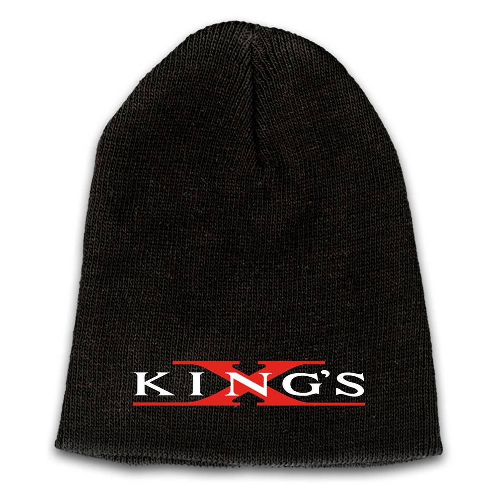 Emblem Embroidered Logo Beanie - Red X
