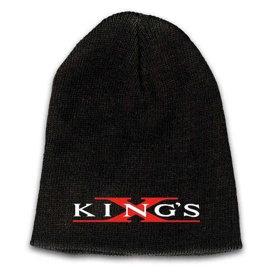 Emblem Embroidered Logo Beanie - Red X