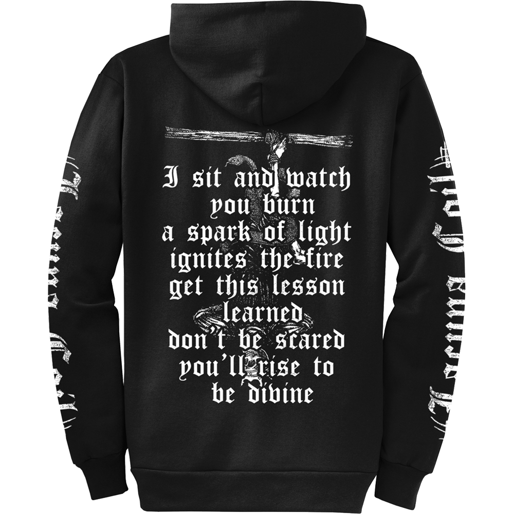 Rise to be Divine Zip Hoodie
