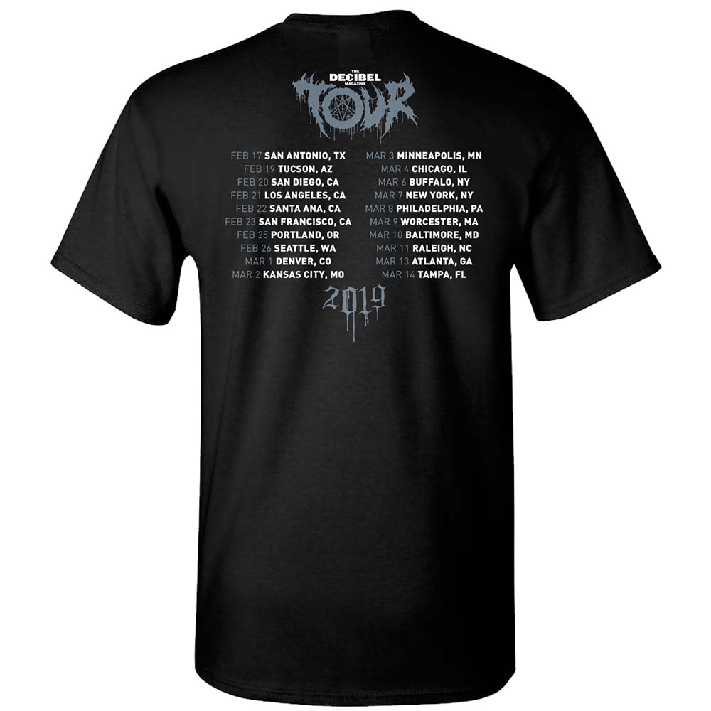 Decibel Tour Date Back T-Shirt