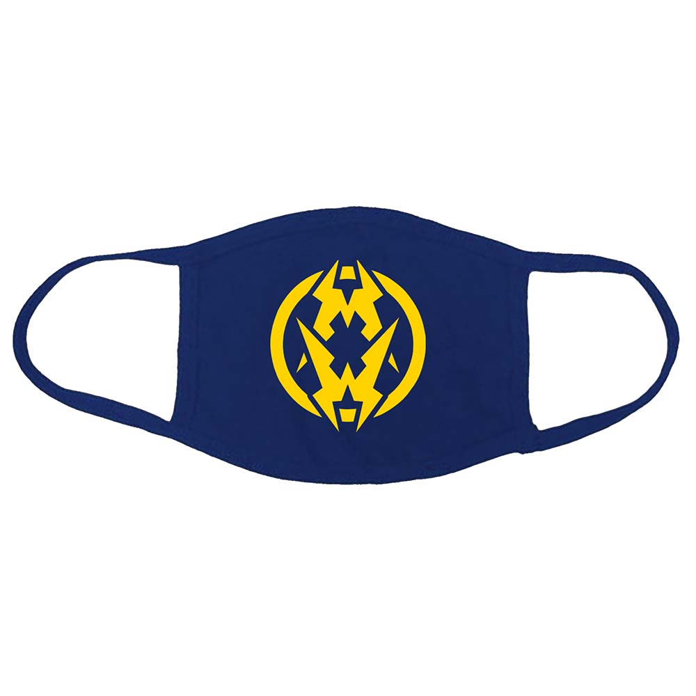 Yellow Logo Facemask