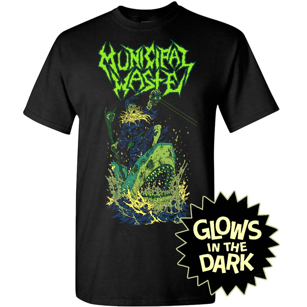 Glow Shark Black T-Shirt