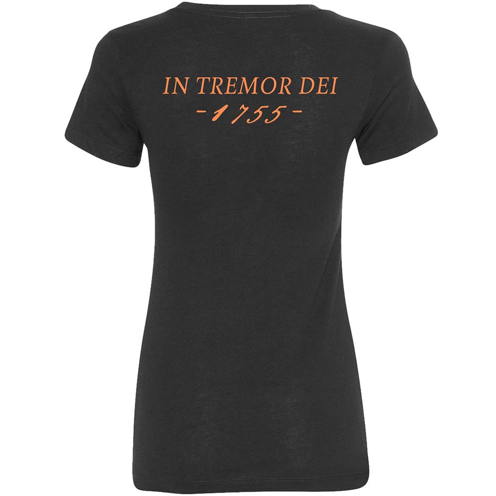 Reaper In Tremor Dei Black Ladies T-Shirt