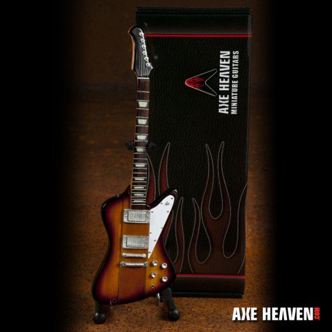 Sunburst Miniature Guitar Replica Collectible