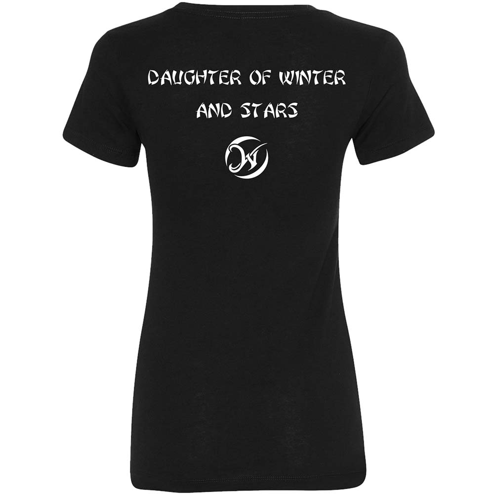 Logo Daughters Of Winter Ladies Black T-Shirt