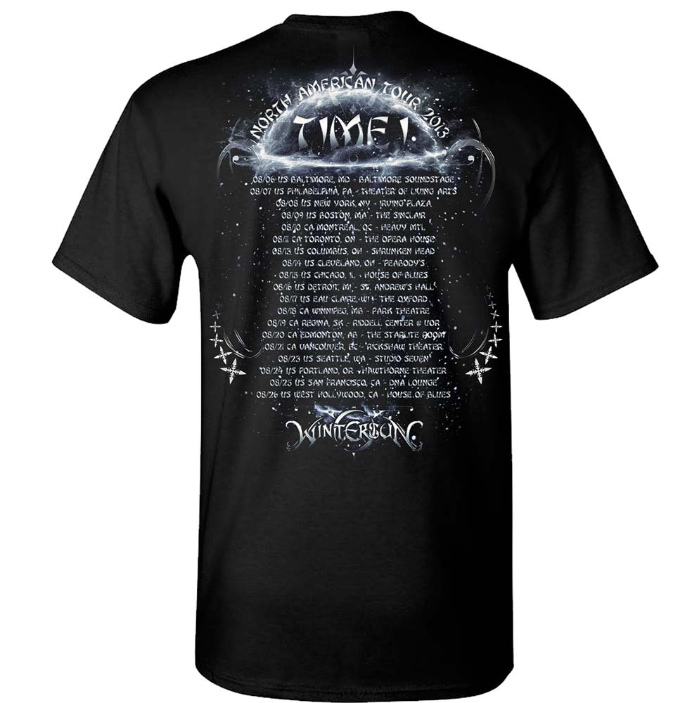 August Tour 2013 Black T-Shirt