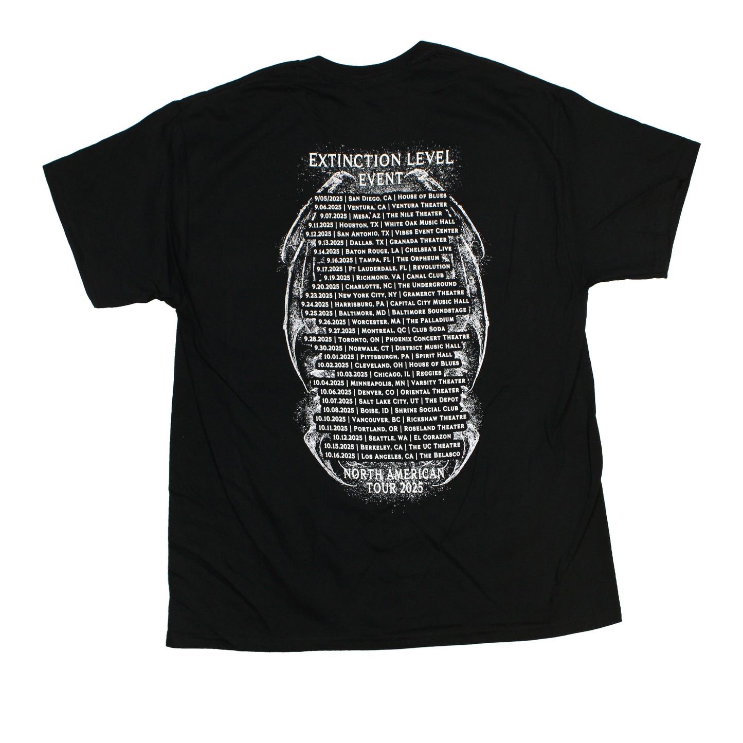 Extinction Level Event T-Shirt (Black & White)