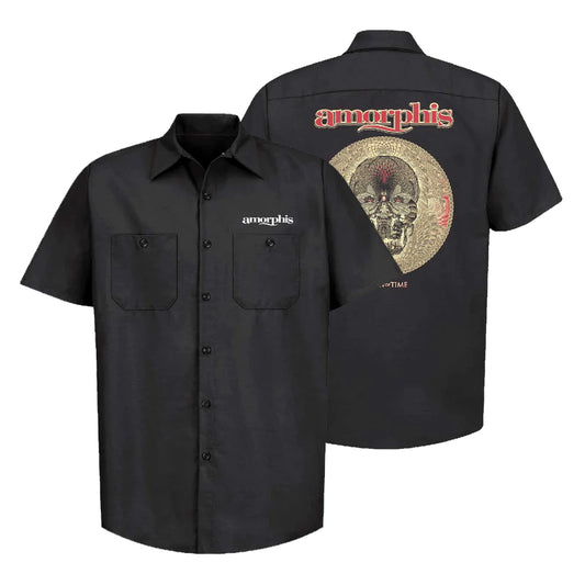 Queen Of Time Black Work Shirt