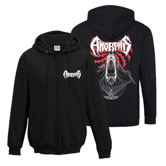 Logo Bear Zip Hoodie