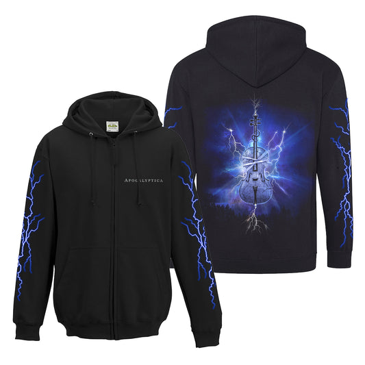 Lightning Cello Zip Hoodie